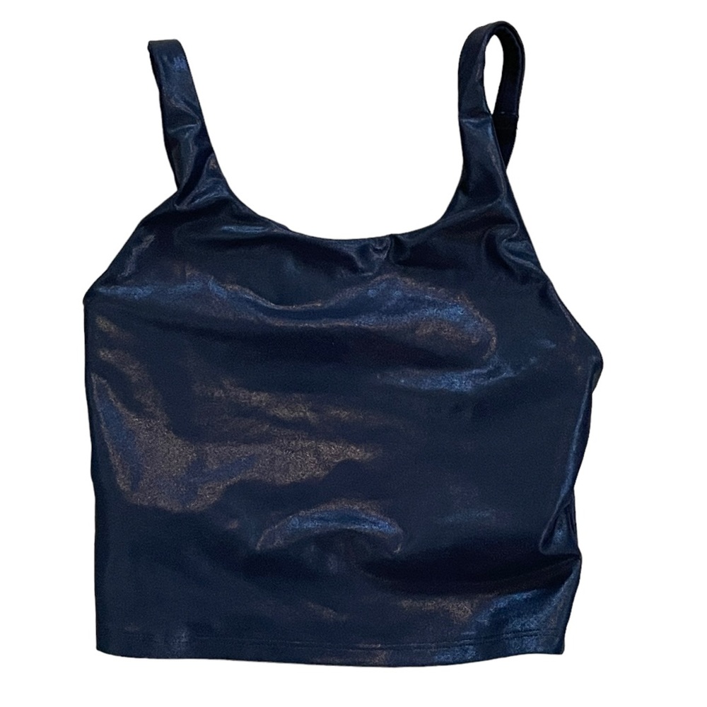 Old Navy Activewear Black Top Size Small EUC
